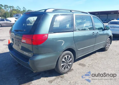 2004 Toyota Sienna Ce z USA, uszkodzony, nr VIN 5TDZA23C34S041098